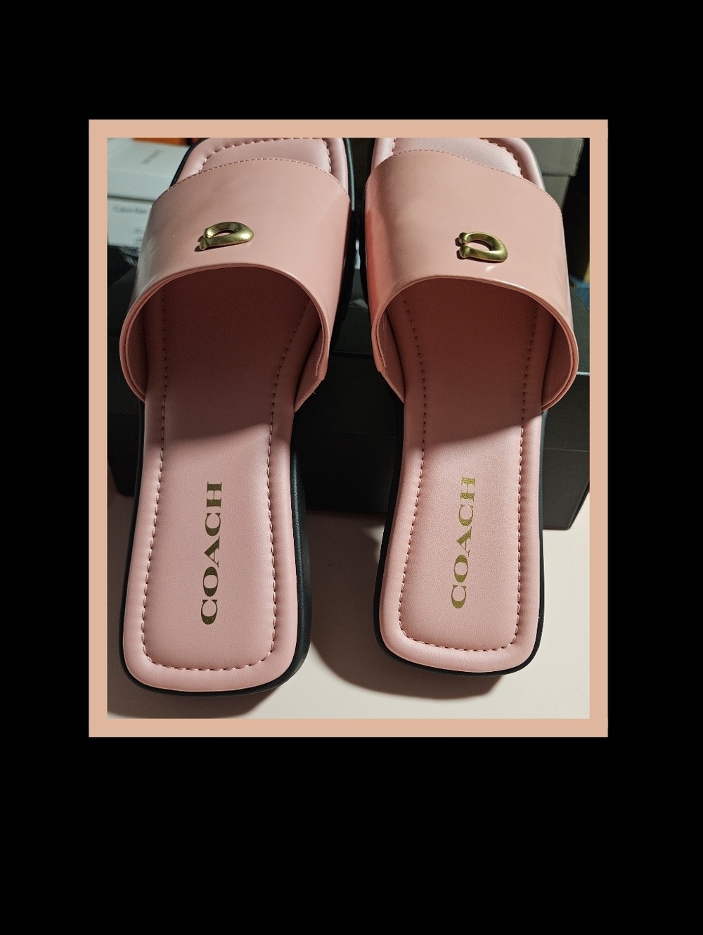 COACH FLORENCE SANDALS - Picture 6 of 9